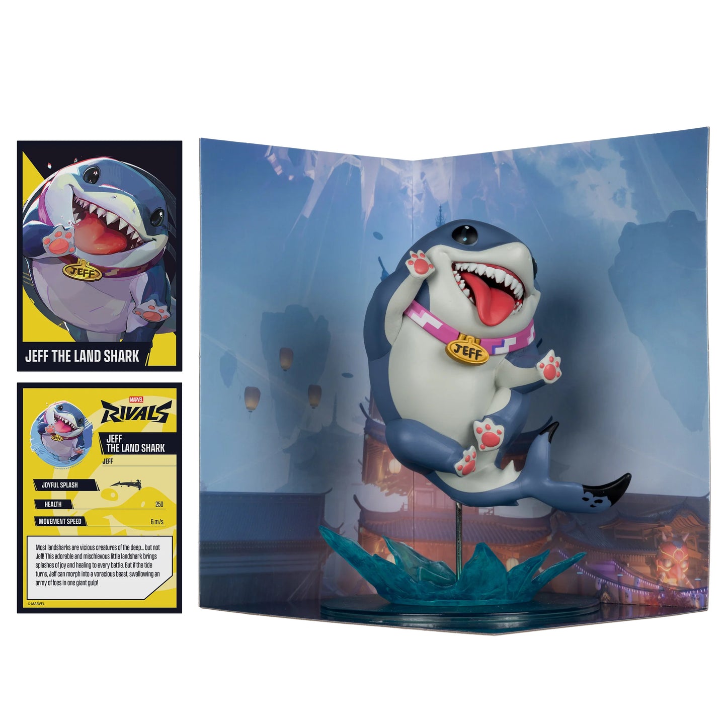 PREVENTA Mcfarlane Marvel Rivals Collection: Gamerverse Jeff The Landshark Scale 1/10