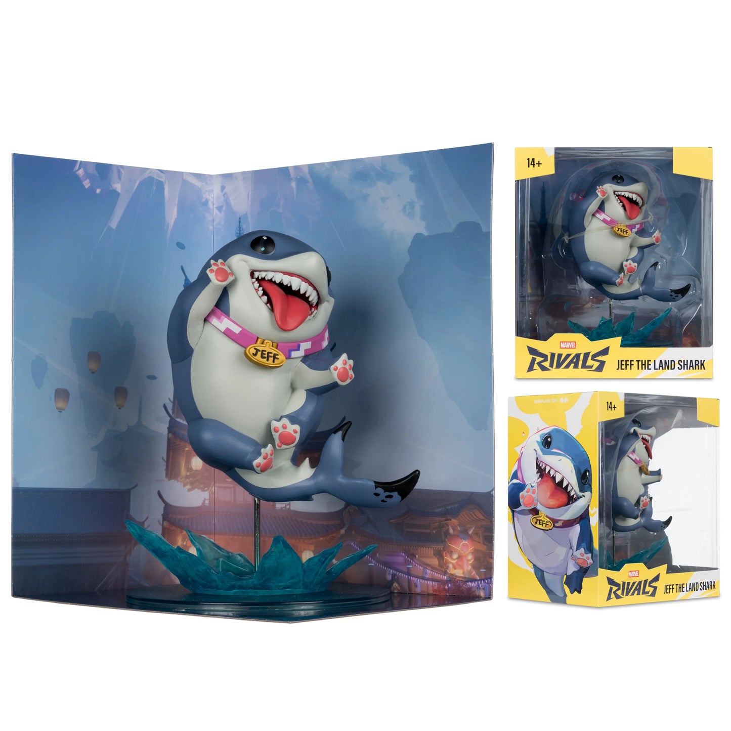 PREVENTA Mcfarlane Marvel Rivals Collection: Gamerverse Jeff The Landshark Scale 1/10