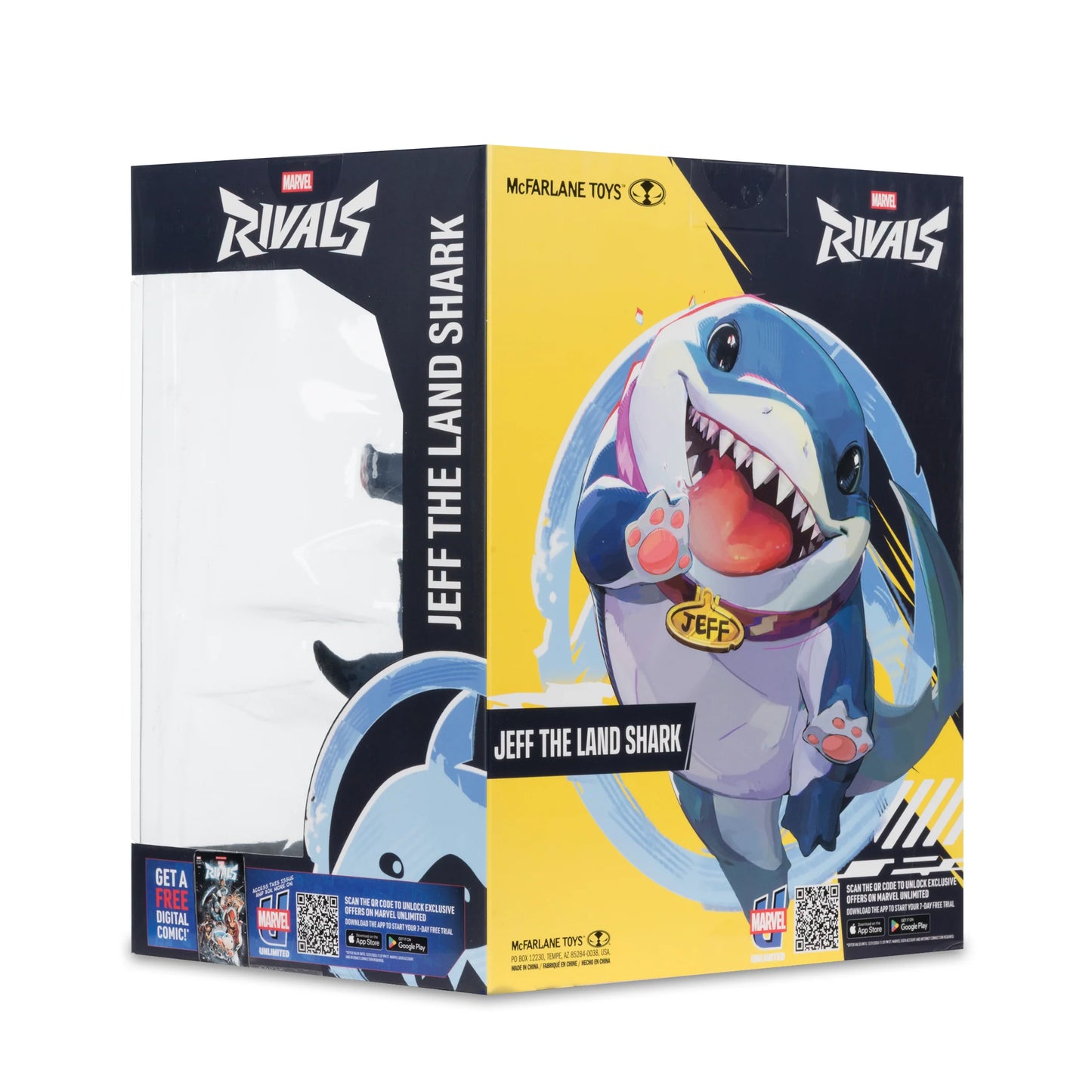 PREVENTA Mcfarlane Marvel Rivals Collection: Gamerverse Jeff The Landshark Scale 1/10