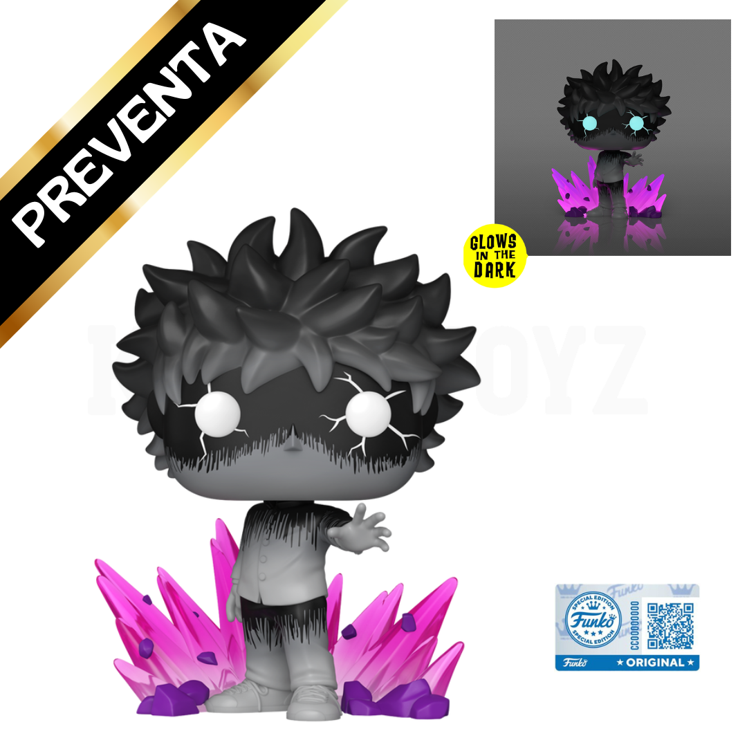 PREVENTA Funko Pop MobPsycho 100: Mob With Aura GITD - Exclusive (2406)