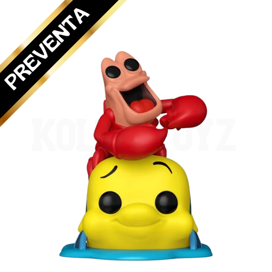 PREVENTA Funko Pop The Little Mermaid: Sebastian and Flounder (1756)