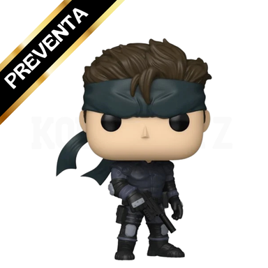 PREVENTA Funko Pop Metal Gear Solid: Solid Snake (1297)