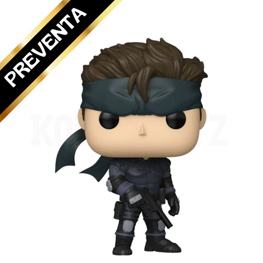PREVENTA Funko Pop Metal Gear Solid: Solid Snake (1297)