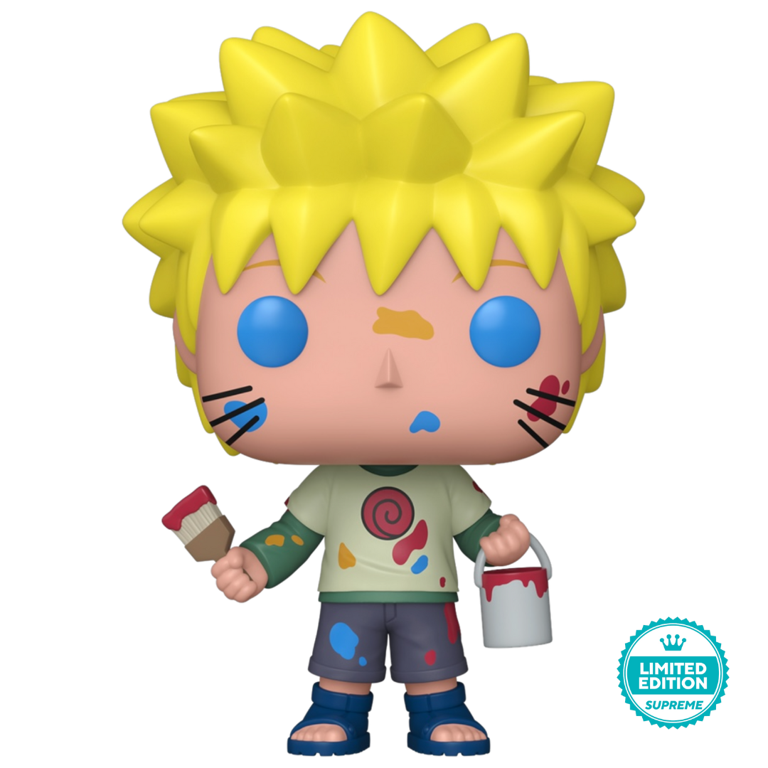 Funko Pop Naruto Shippuden: Kid Naruto Uzumaki with Paint - LE SUPREME (2063)