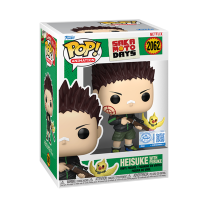 Funko Pop Sakamoto Days: Heisuke with Piisuke - Exclusive (2062)