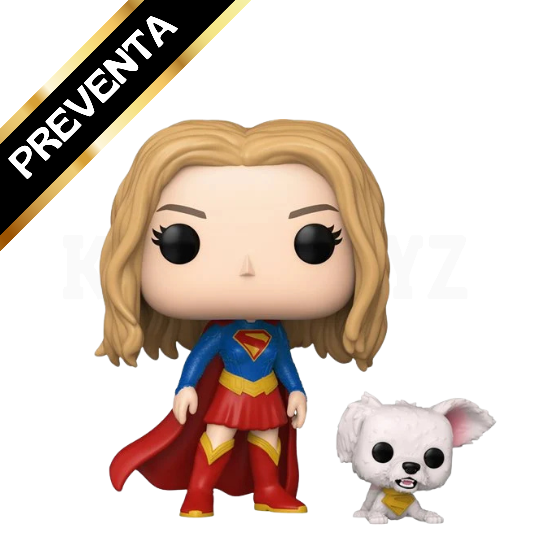 PREVENTA Funko Pop Supergirl: Supergirl With Puppy Krypto (633)