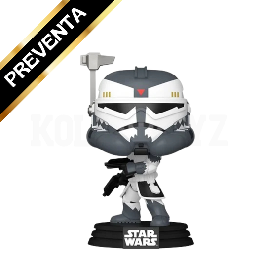 PREVENTA Funko Pop Star Wars: Commander Wolffe (850)