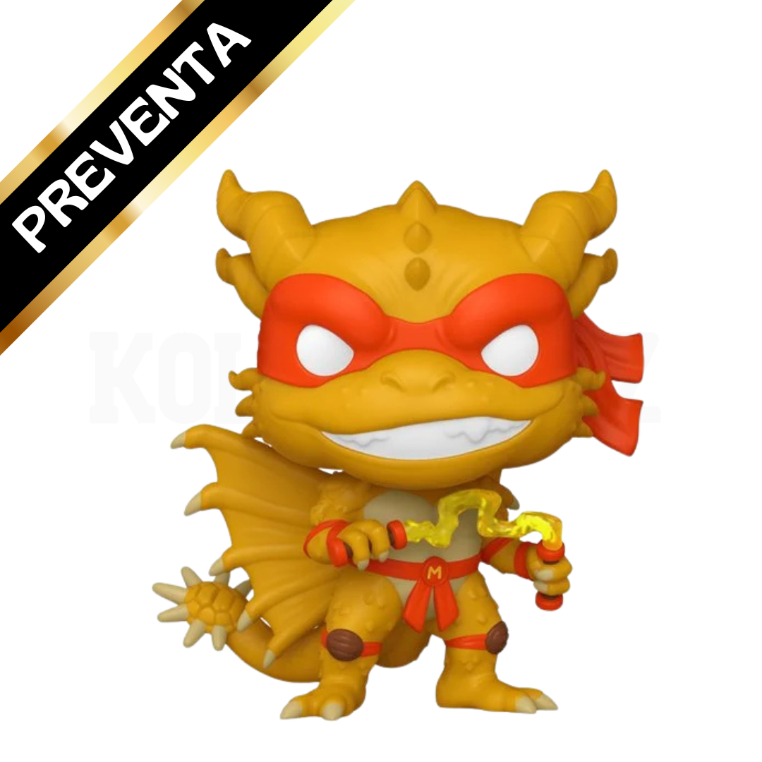 PREVENTA Funko Pop Teenage Mutant Ninja Turtles x Godzilla: Michelangelo x King Ghidorah (2344)