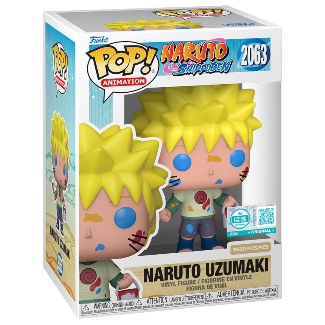 Funko Pop Naruto Shippuden: Kid Naruto Uzumaki with Paint - LE SUPREME (2063)