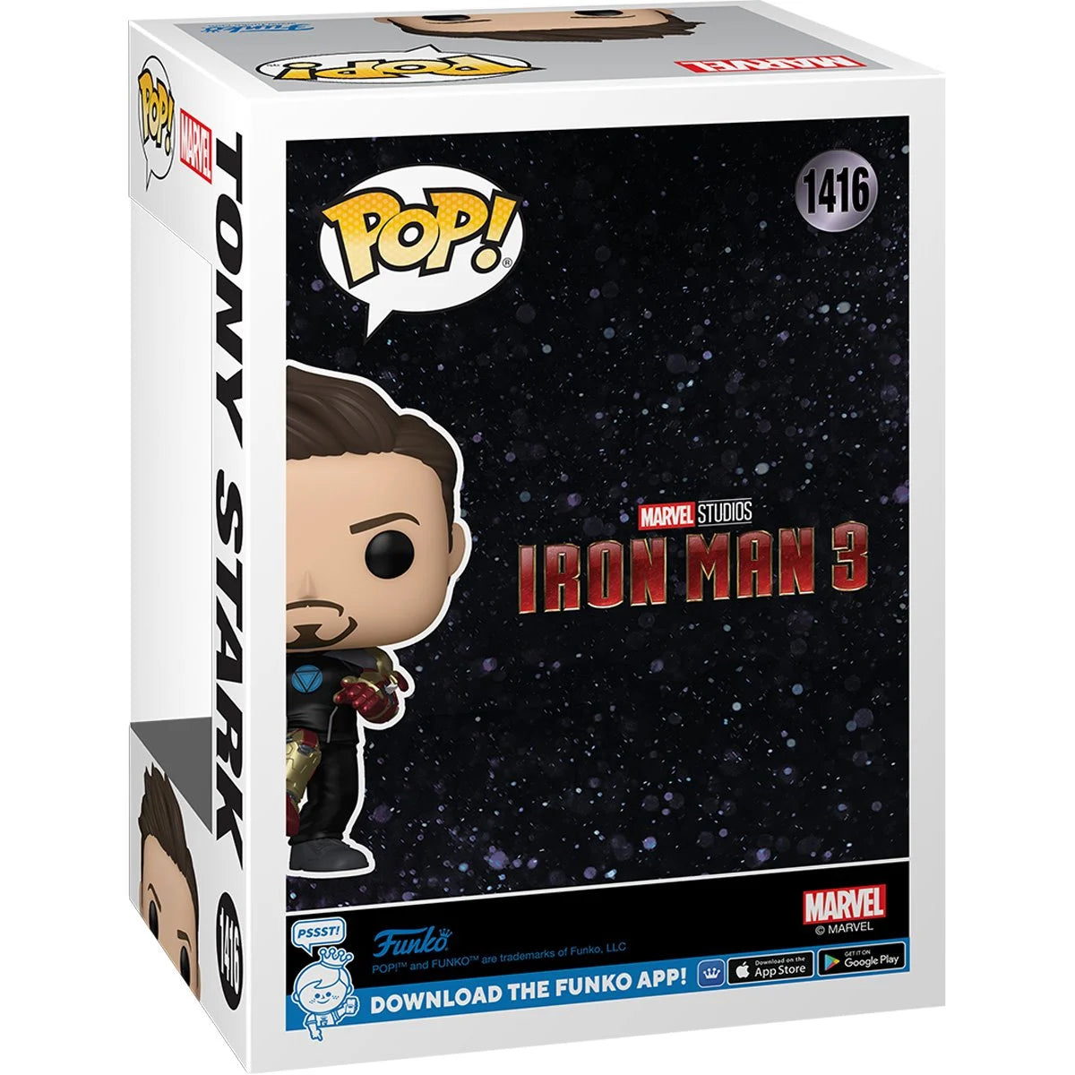 Funko Pop Infinity Saga: Tony Stark Glow-in-the-Dark- Entertainment Earth Exclusive (1416)