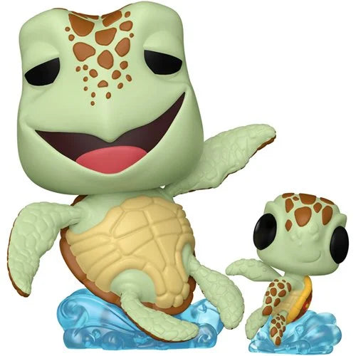 PREVENTA Funko Pop Finding Nemo: Crush with Squirt (1813)