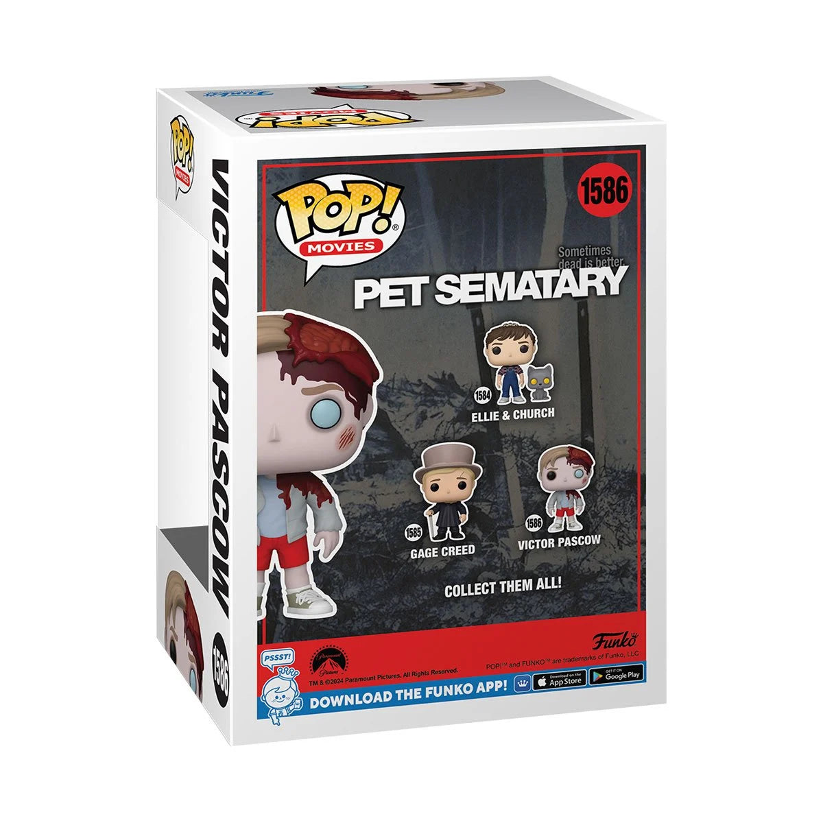 Funko Pop Pet Sematary: Victor Pascow (1586)