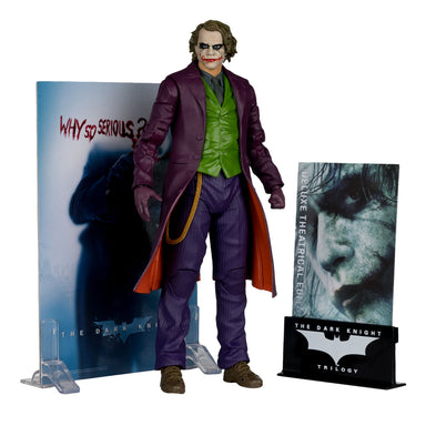 McFarlane DC Multiverse Batman: The Dark Knight: The Joker Deluxe Theatrical Edition 7" Figure