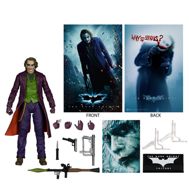 McFarlane DC Multiverse Batman: The Dark Knight: The Joker Deluxe Theatrical Edition 7" Figure