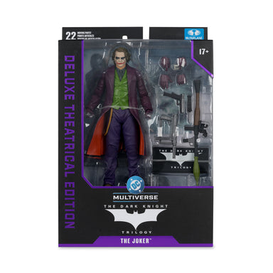McFarlane DC Multiverse Batman: The Dark Knight: The Joker Deluxe Theatrical Edition 7" Figure