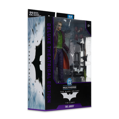 McFarlane DC Multiverse Batman: The Dark Knight: The Joker Deluxe Theatrical Edition 7" Figure
