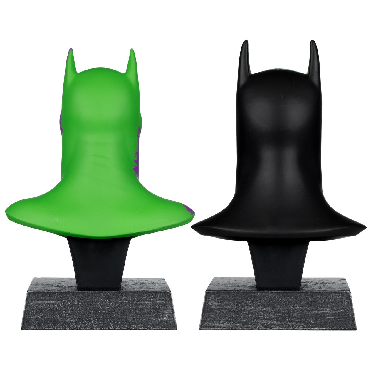 McFarlane DC Multiverse Batman: Batman Knightfall and Hush Jokerized Gold Label 2-Pack 1:3 Scale Cowl Replicas