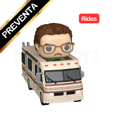 PREVENTA Funko Pop Rides Deluxe Breaking Bad: Walt With The Crystal Ship (310)