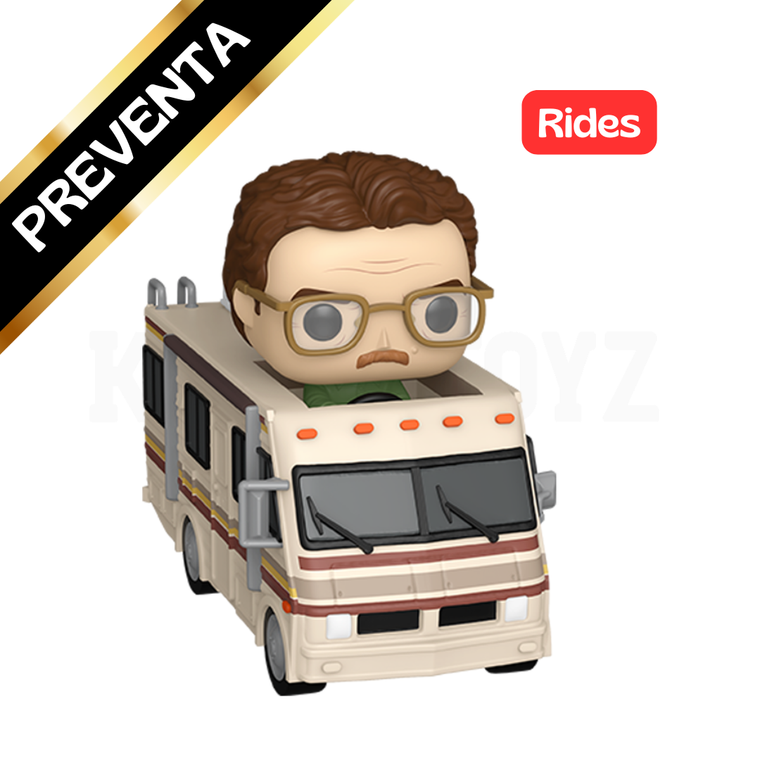 PREVENTA Funko Pop Rides Deluxe Breaking Bad: Walt With The Crystal Ship (310)