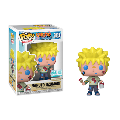 Funko Pop Naruto Shippuden: Kid Naruto Uzumaki with Paint - LE SUPREME (2063)