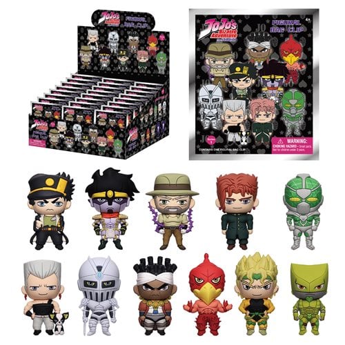 Monogram Foam Bag Clip: JoJos Bizarre Adventure: Stardust Crusaders Series 1 - Individual Sorpresa