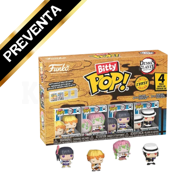 PREVENTA Funko Bitty Pop 4-Pack Demon Slayer: Zenitsu - Specialty Series