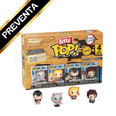 PREVENTA Funko Bitty Pop 4-Pack Demon Slayer: Inosuke - Specialty Series