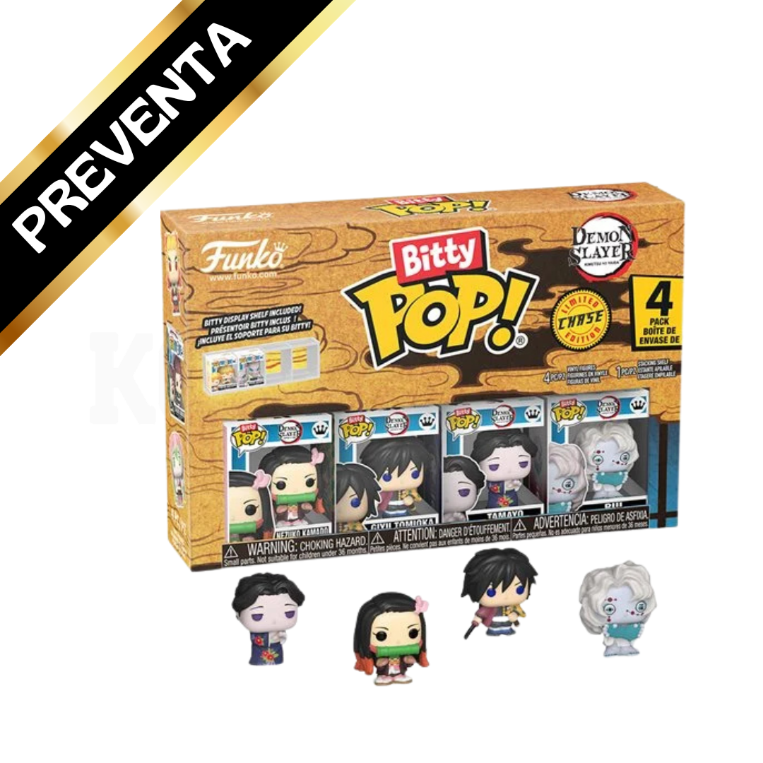 PREVENTA Funko Bitty Pop 4-Pack Demon Slayer: Nezuko - Specialty Series