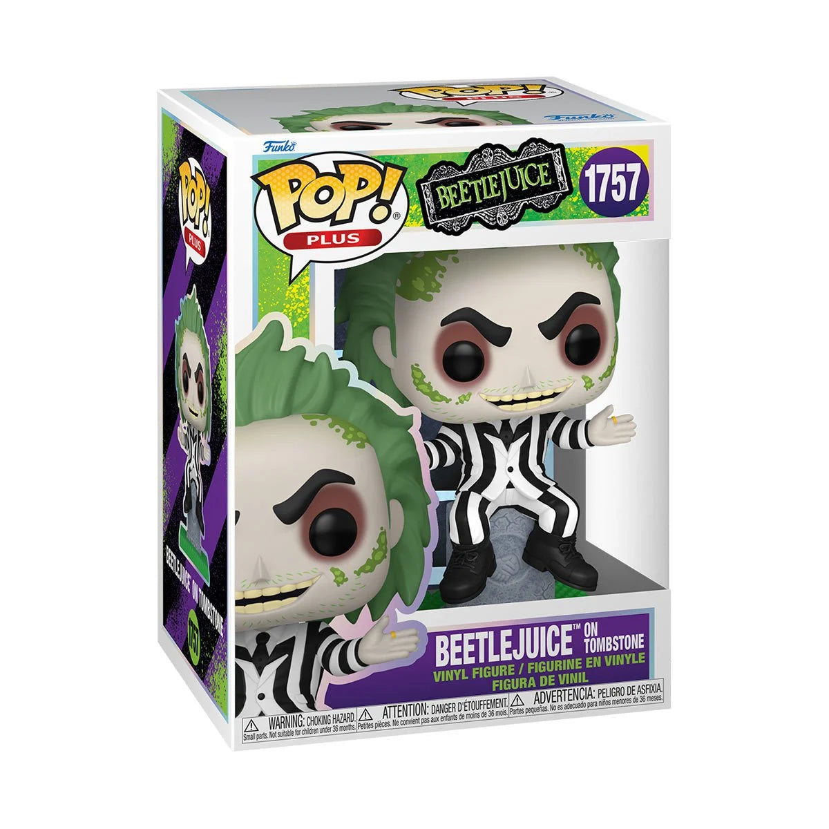 Funko Pop Plus Beetlejuice: Beetlejuice on Tombstone (1757)