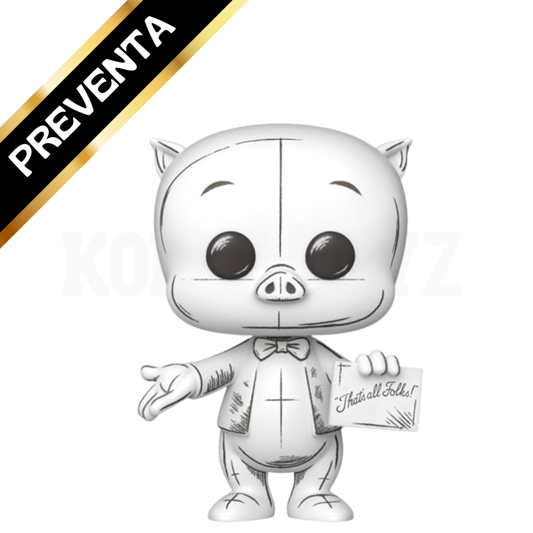 PREVENTA Funko Pop Looney Tunes: Porky Pig Sketched (2012)