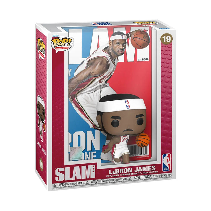 Funko Pop Cover NBA SLAM LeBron James (19)