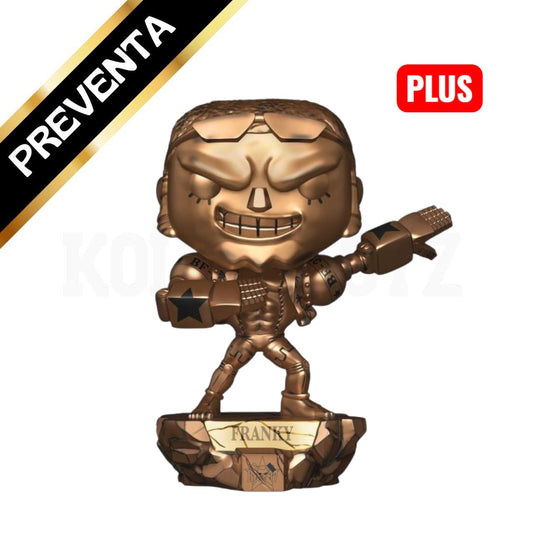PREVENTA Funko Pop Plus One Piece: Franky Statue Bronze - 25th Aniversary Exclusive (2180)