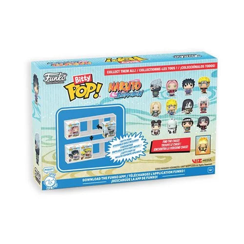 PREVENTA Funko Pop Bitty 4-pack Naruto Shippuden Bundle