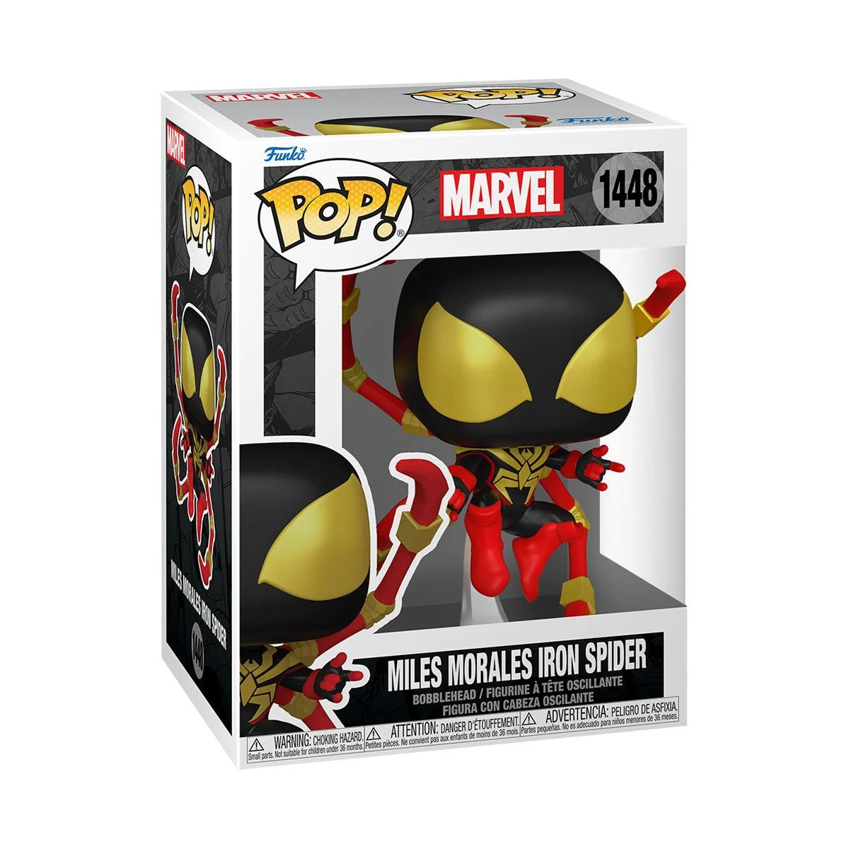 Funko Pop Marvel: Miles Morales Iron Spider (1448)