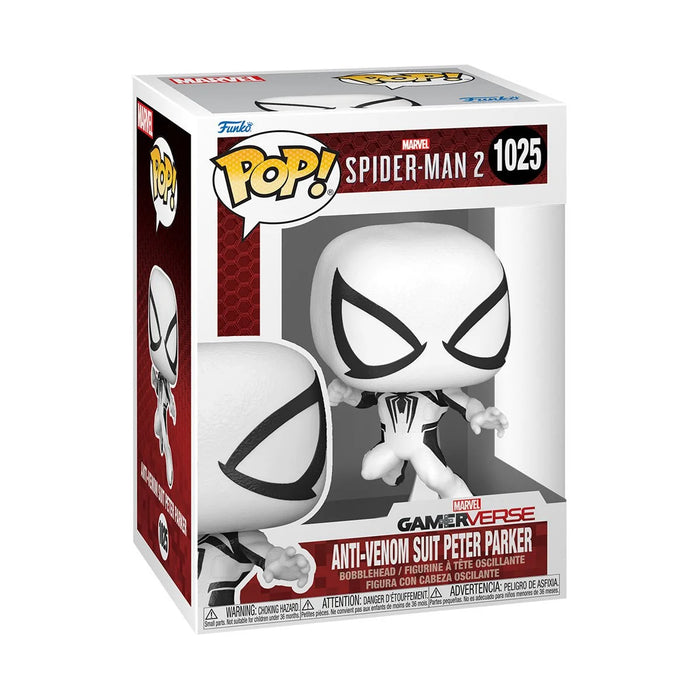 Funko Pop Spider-Man 2: Anti-Venom Suit Peter Parker (1025)