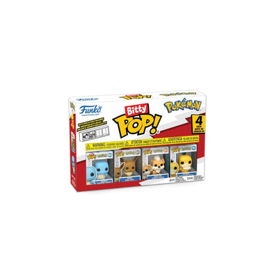 Funko Pop Bitty Pokemon: Squirtle 4-Pack