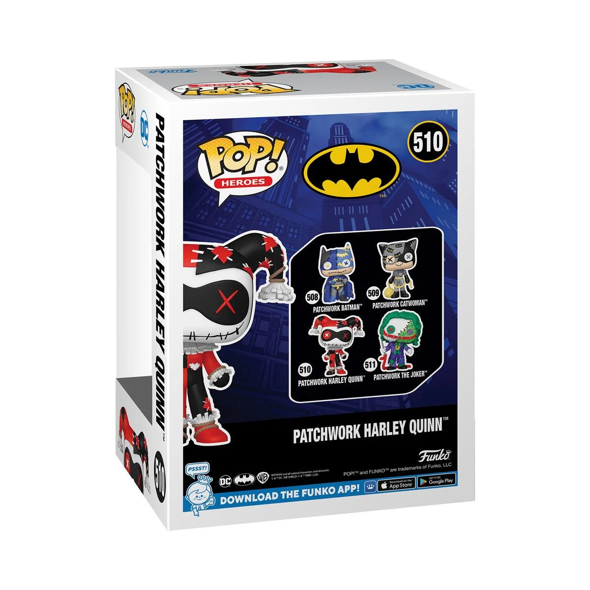 Funko Pop DC Super Heroes: Patchwork Harley Quinn (510)