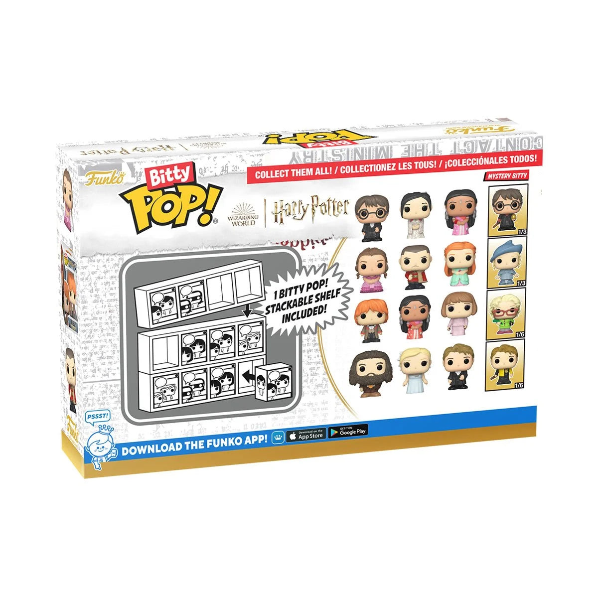 PREVENTA Funko Bitty Pop Harry Potter and the Goblet of Fire: Rubeus Hagrid 4-Pack