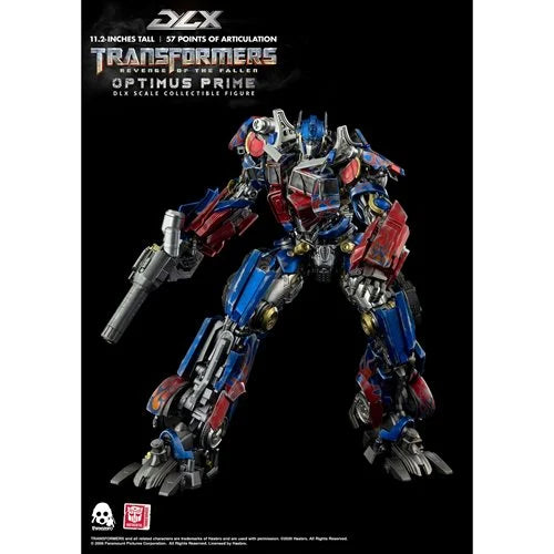 ThreeZero Transformers: Revenge of the Fallen: Optimus Prime DLX Action Figure
