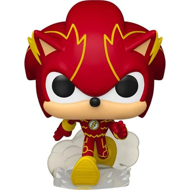 Funko Pop Justice League x Sonic The Hedgehog: Sonic as the Flash - Specialty Series (593)