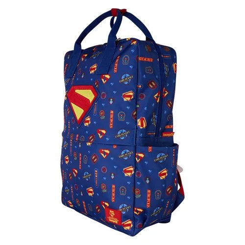 Loungefly Superman 2025 Nylon Full-Size Backpack