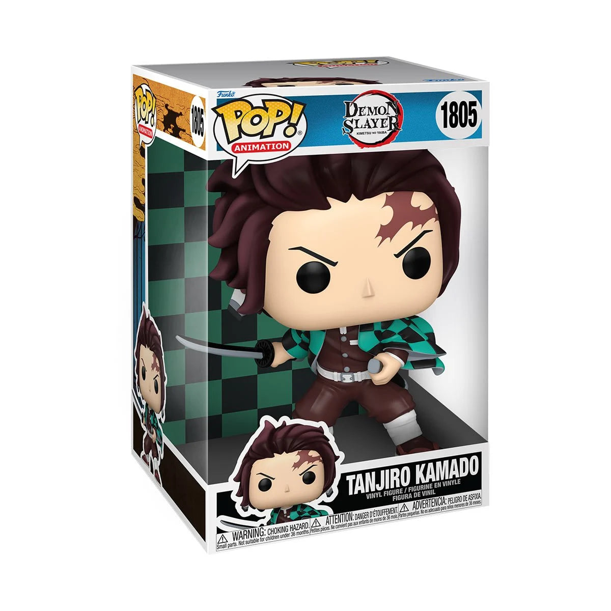 Funko Pop Jumbo Demon Slayer: Tanjiro Kamado (1805)