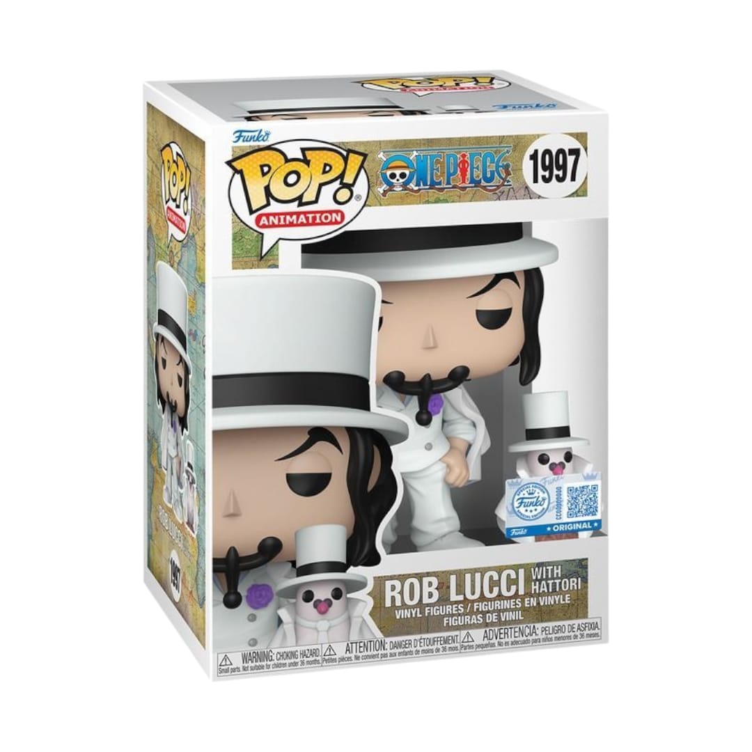 Funko Pop One Piece: Rob Lucci y Hattory - Exclusive (1997)