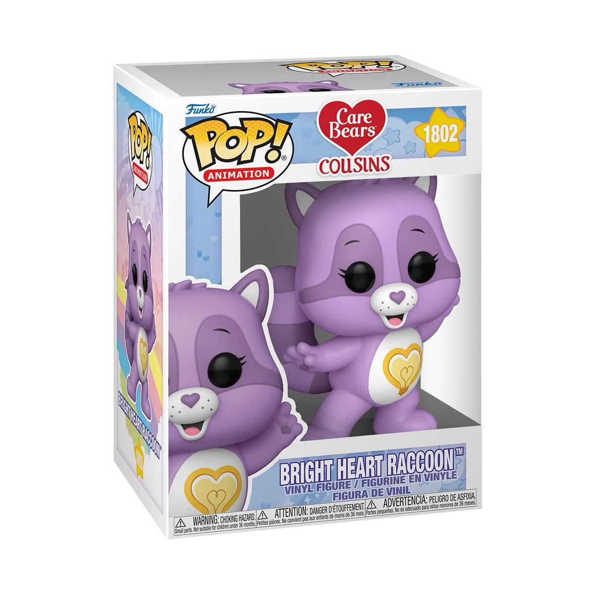 Funko Pop Care Bear Cousins: Bright Heart Raccoon (1802)