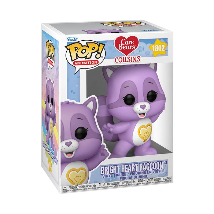 PREVENTA Funko Pop Care Bear Cousins: Bright Heart Raccoon (1802)