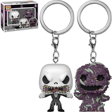 Funko Pop Pocket Keychain The Nightmare Before Christmas: Jack Skellington & Oogie Boogie 2-Pack