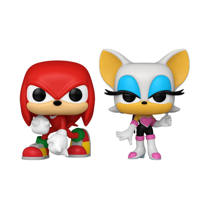 Funko Pop Sonic The Hedgehog: Knuckles & Rouge (2 Pack) - Gamestop Exclusive