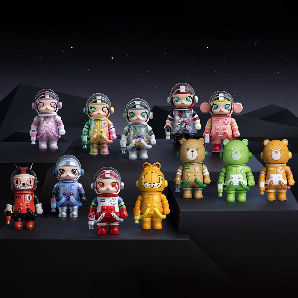 POP MART: Mega Space Molly 100% Series 3 Vinyl Figure Blind Box