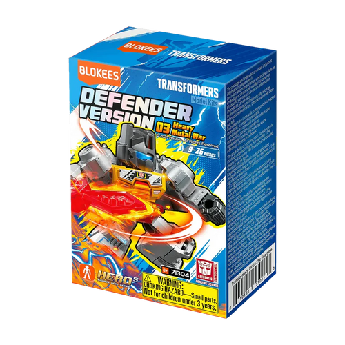 Blokees Defender Version Transformers: 03 Heavy Metal War - Unitario Sorpresa (71304)
