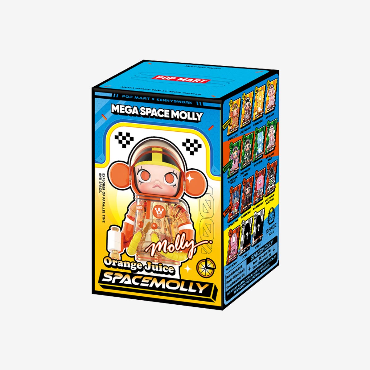 POP MART: Mega Space Molly 100% Series 4 Vinyl Figure Blind Box